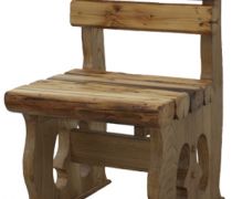 Krzesło dąb i stare drewno.